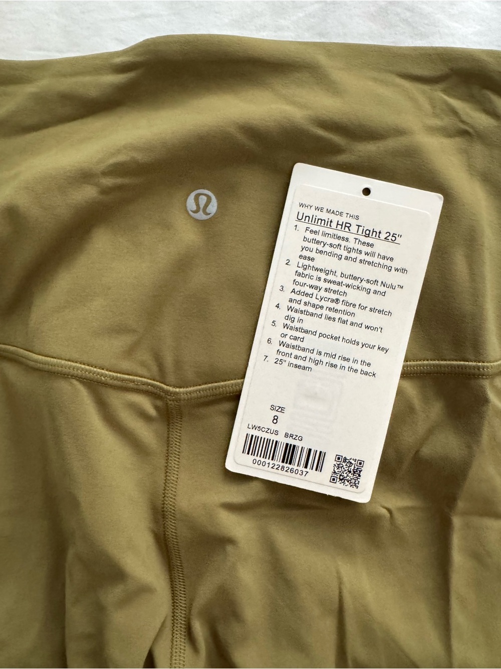 lululemon athletica Women’s Unlimit HR Tight 25" Shorts in Olive
